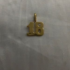 Gold 18 pendant